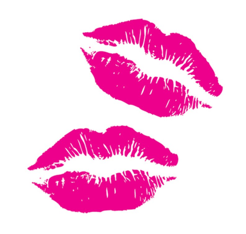 Kisses Temporary Tattoos Kiss Temporary Tattoos Valentines - Etsy