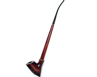 13,2&quot; Tabaklange Rauchpfeife CHURCHWARDEN | Pfeifen für 9mm Filter - 33cm Tolkien