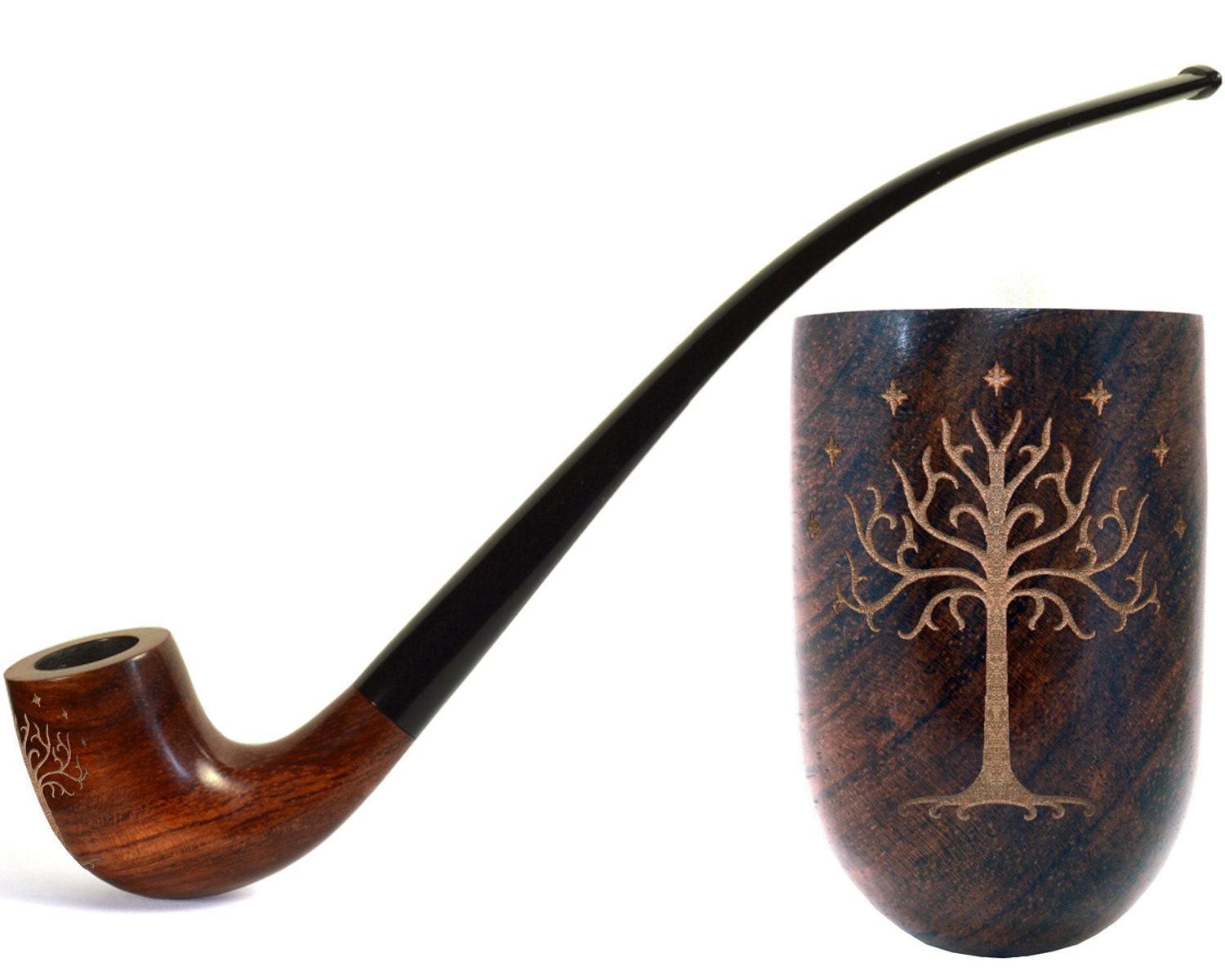 Tobacco Metal Gandalf Pipe - MUXIANG Pipe Shop