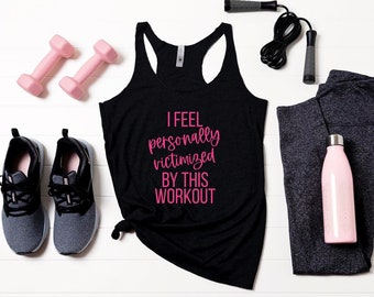 Workout Tank Women’s Fitness Tank Workout Tank Top Workout Gift for Her Funny Tank Fitness Coach Gift Exercise Funny Workout Tank Gym Tank