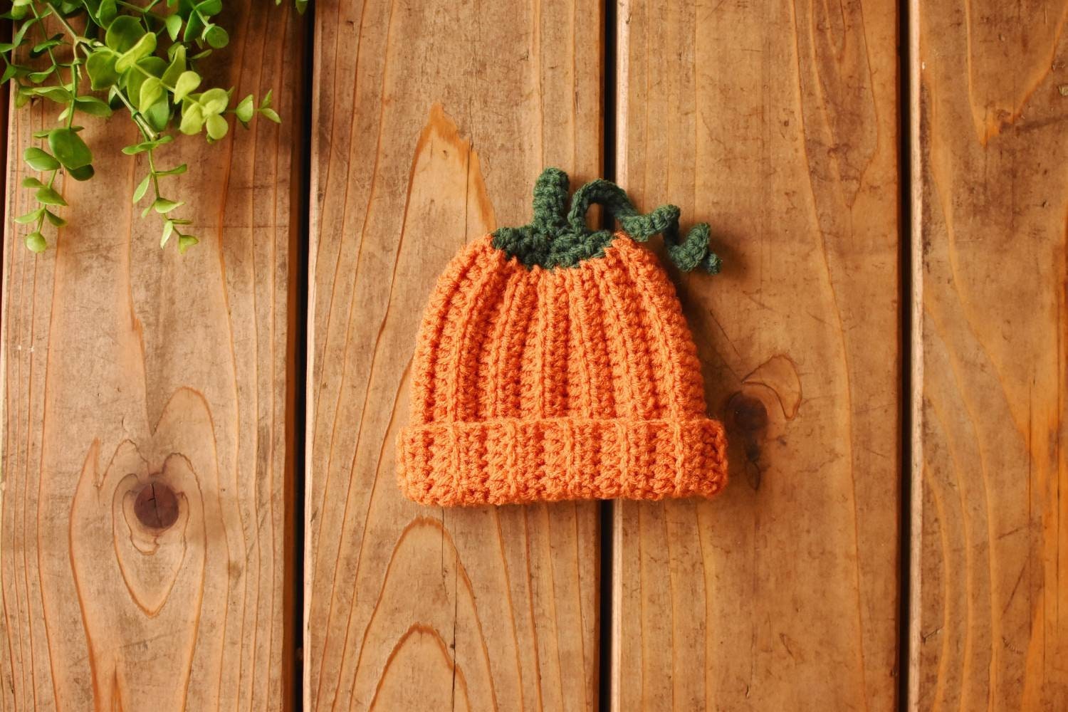 Crochet Pumpkin Hats 