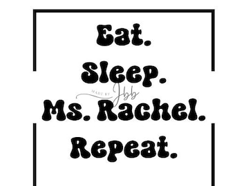 Ms Rachel SVG, Ms Rachel PNG, file Ms Rachel Cricut