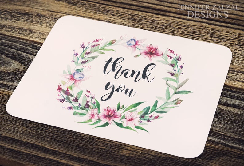 Wedding Notecard Greenery Thank You Notecard Set Rustic Note Cards Floral Notecard Set Personal Notecard. Rustic Thank You Notecards
