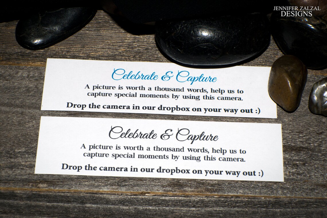 Disposable Camera Labels. Wedding Camera Labels. Labels for Etsy