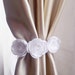 see more listings in the Flower Curtain Tie Backs section