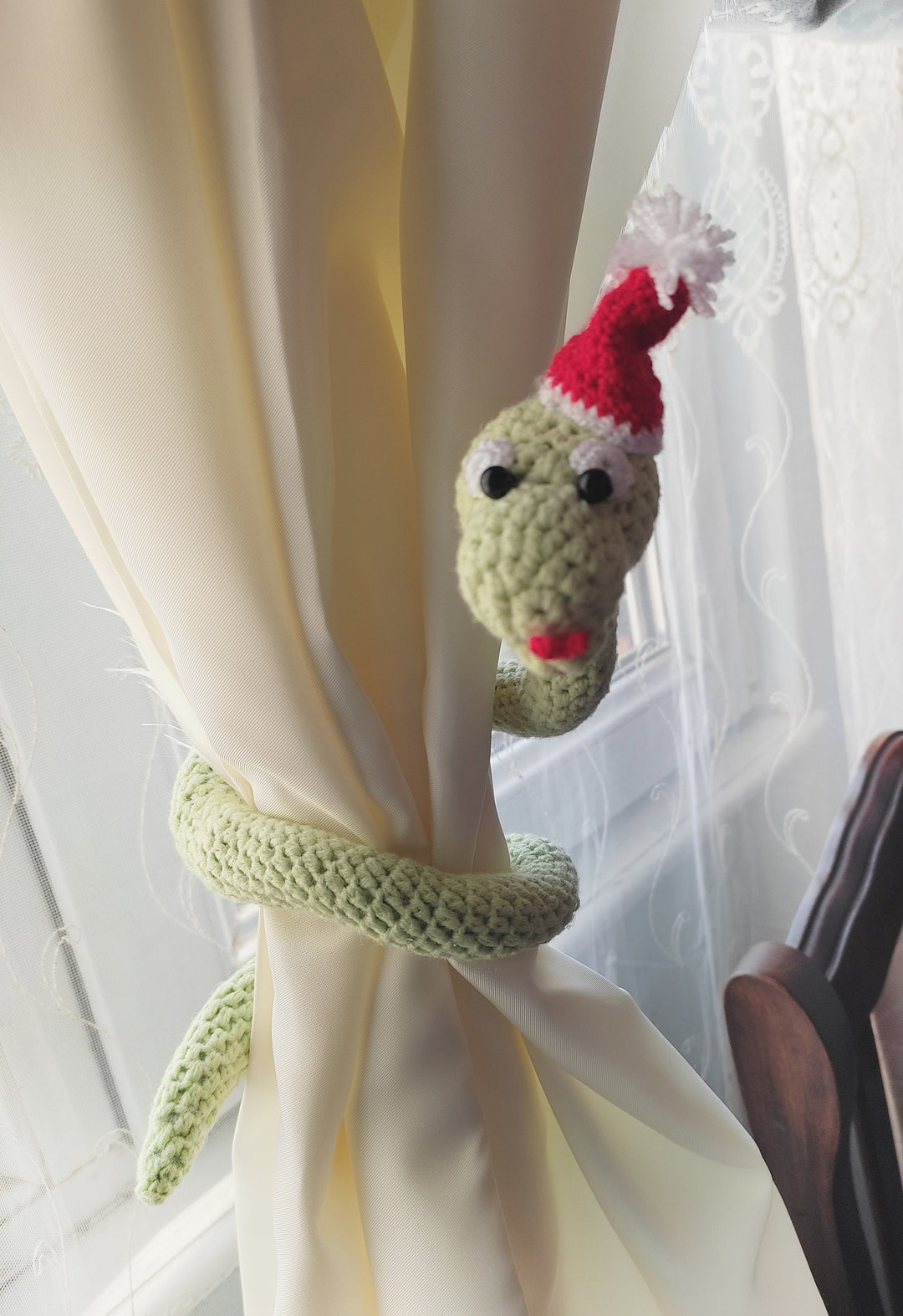 Snake Curtains Snake Curtain Tie Backs /2025 Symbol /nature Inspired /the Safari ...
