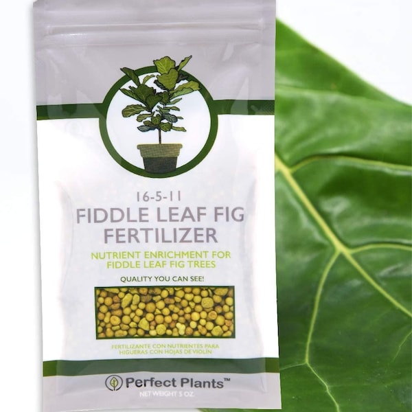 Fiddle Leaf Fig Slow-Release Fertilizer, Nutrient enrichment, Indoor and outdoor use, For all varieties of Ficus