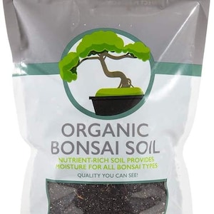 Bonsai Soil, For all varieties of bonsai, Moisture retainer, Root protector, Made in USA