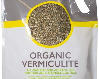 Organic Vermiculite, All-natural soil additive, Made in USA, For indoor and outdoor plants