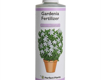 Liquid Gardenia Fertilizer, Concentrated indoor & outdoor, Gardenia food, For all Varieties, Bloom boosting, For flowering plants