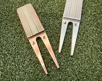 Handmade Leather Golf Tee Holder: Tomo Ninja Divot Tool - Etsy