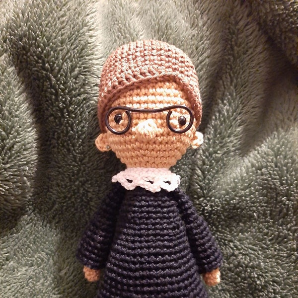 Iconic Women Doll, Ruth Bader Ginsburg, Rosa Parks, Marie Curie