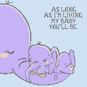 Baby Mine, Elephant, Mommy and Baby, My Baby You'll Be