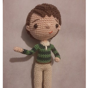 Steve Pattern, Steve Burns Pattern, Pattern for dudeman from Blues Clues