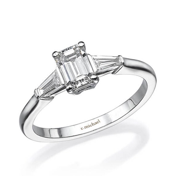 Diamond engagement ring Diamond ring Engagement ring Etsy