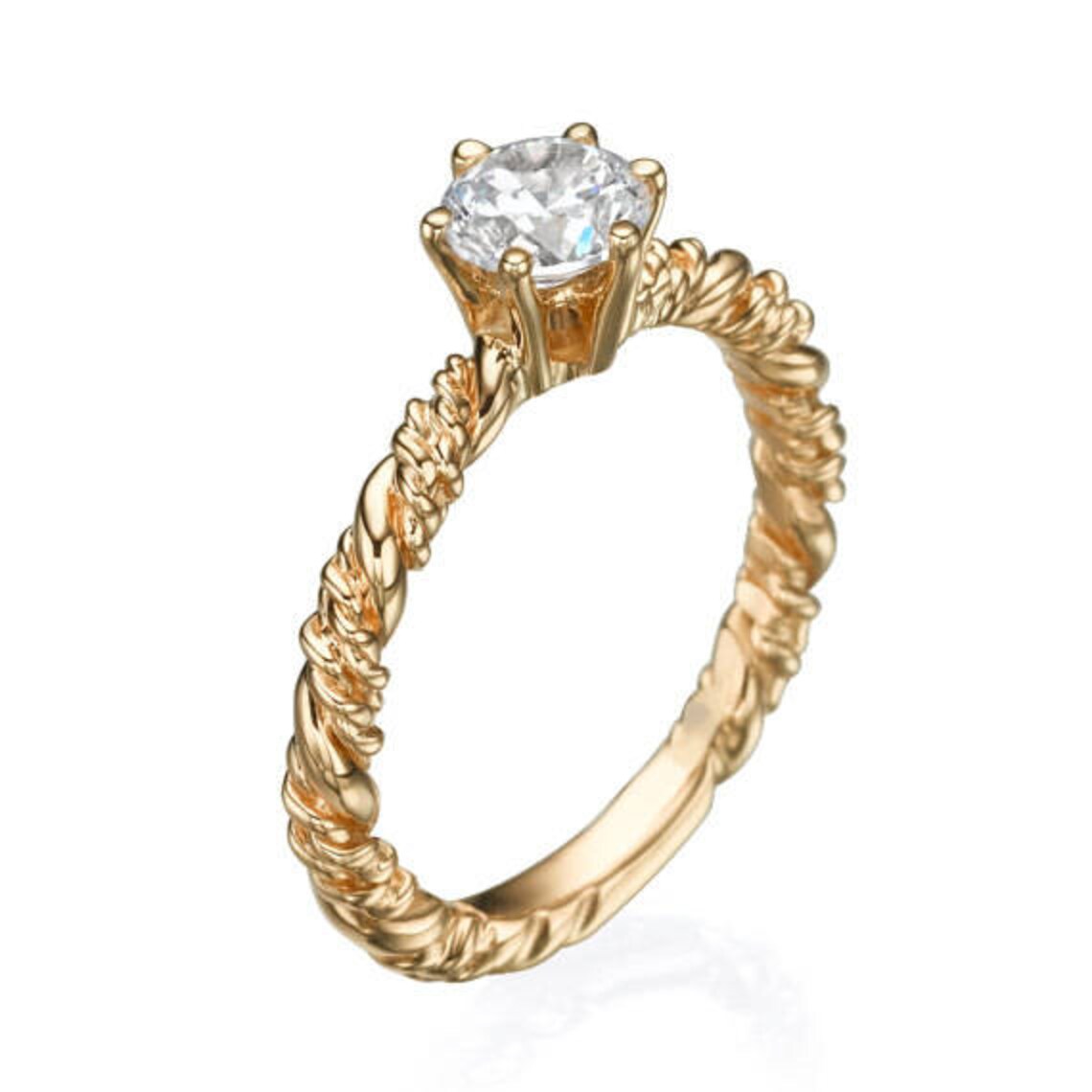 Engagement Ring Diamond Ring Diamond Engagement Ring Etsy