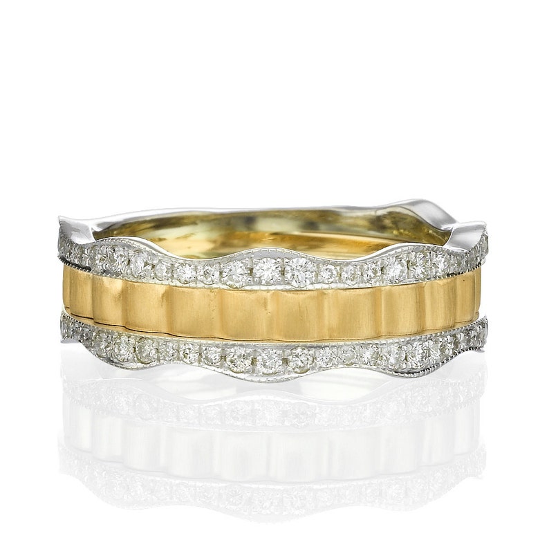 Diamond rings Diamond wedding band Diamond wedding ring Etsy