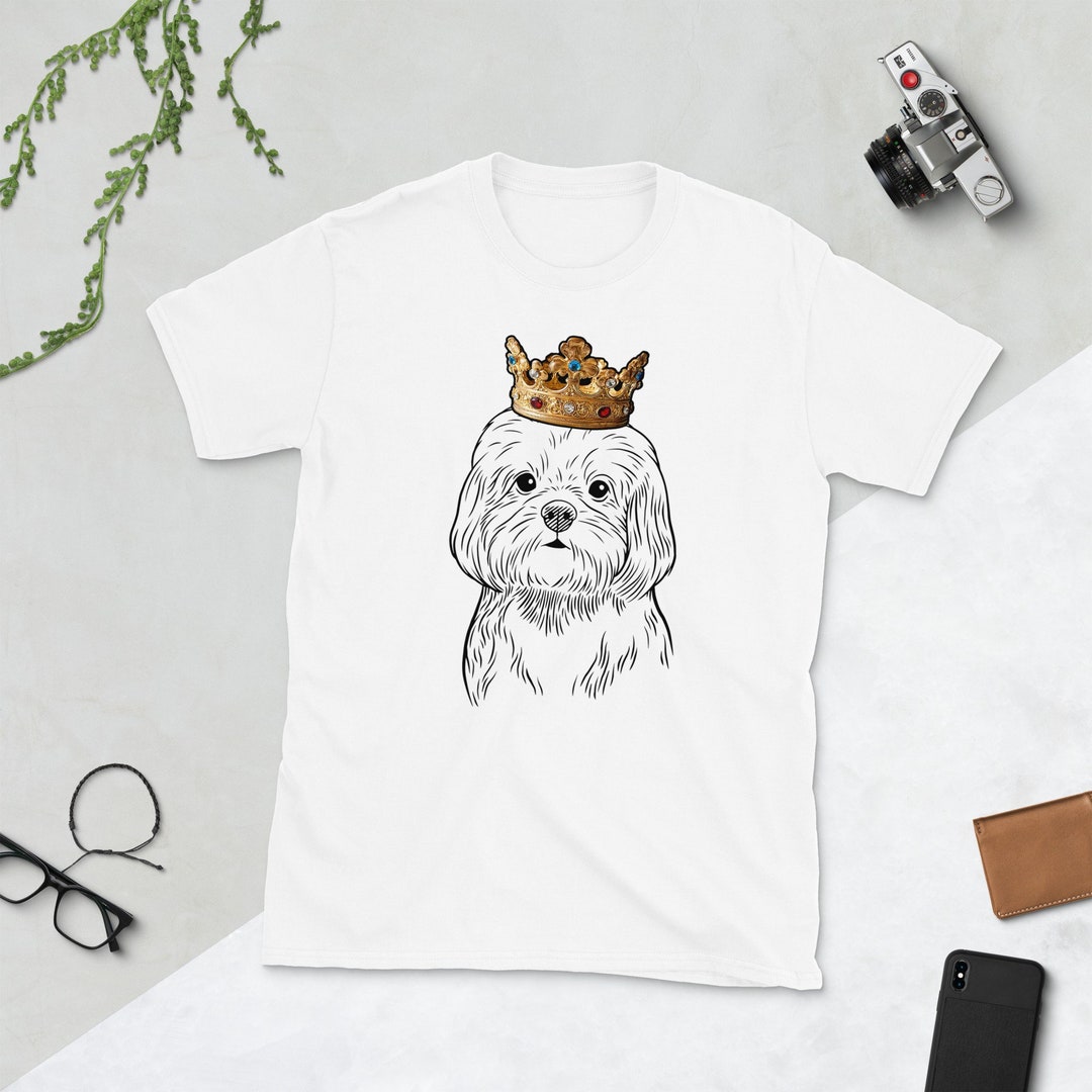Kickapoo Merchandise Peekapoo Shirt: Peekapoo Wearing Crown Short-sleeve Unisex T-shirt - Etsy