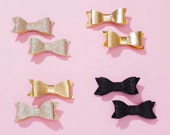 Sparkle and Shine Hair Bows- Pick your set of 2