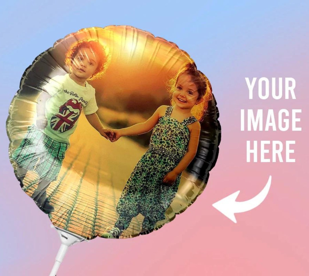 11 Personalised Balloon Custom Photo Balloon Etsy