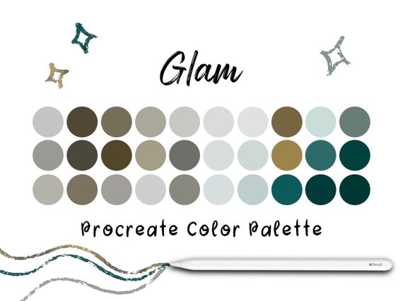 iPad Art Procreate Palette Procreate Swatches Color Swatches Procreate ...