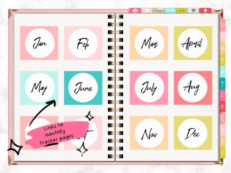 2024 Digital Planner Calendar Undated Goodnotes Blank Etsy 2024 Digital Planner Calendar Undated Goodnotes Blank Etsy