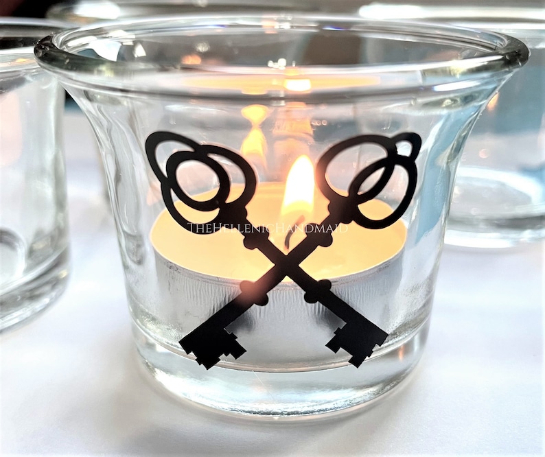 Hekate Candle Holder Set With Candles Hecate Ritual Candle Etsy