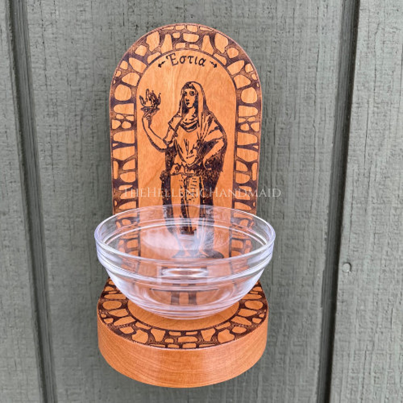 Conjunto de santuarios Hestia altar hecho a mano para la Etsy