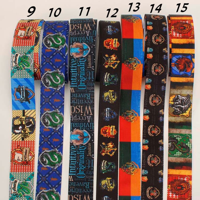 1wide 10 yards Harry Potter Grosgrain Ribbons for DIY | Etsy