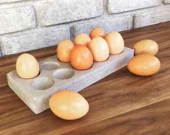 Silicone Egg Tray Mold: DIY Concrete Plate Die