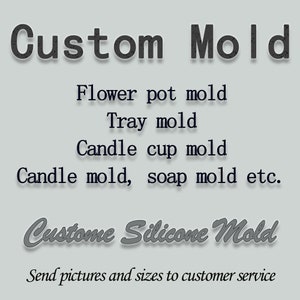 Customized silicone molds for Concrete ,Soap ,Candle ,Fondant Cake ,Pot,tulip pot,flower pot, candle vessel with lid mold.concrete tray mold