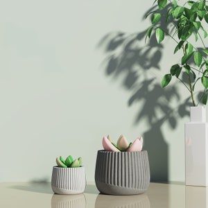 Strip Shape Pillar Concrete Planter Molds Silicone Flower Pot Mold DIY Concrete plant planting Molds Home Garden Decor Cement Mold