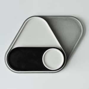Creative Tray Silicone Molds: Concrete Cement Holder Coaster Fruit Plate Mould