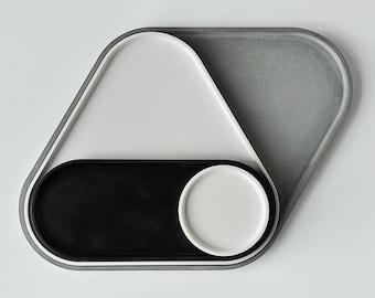 Creative Tray Silicone Molds: Concrete Cement Holder Coaster Fruit Plate Mould