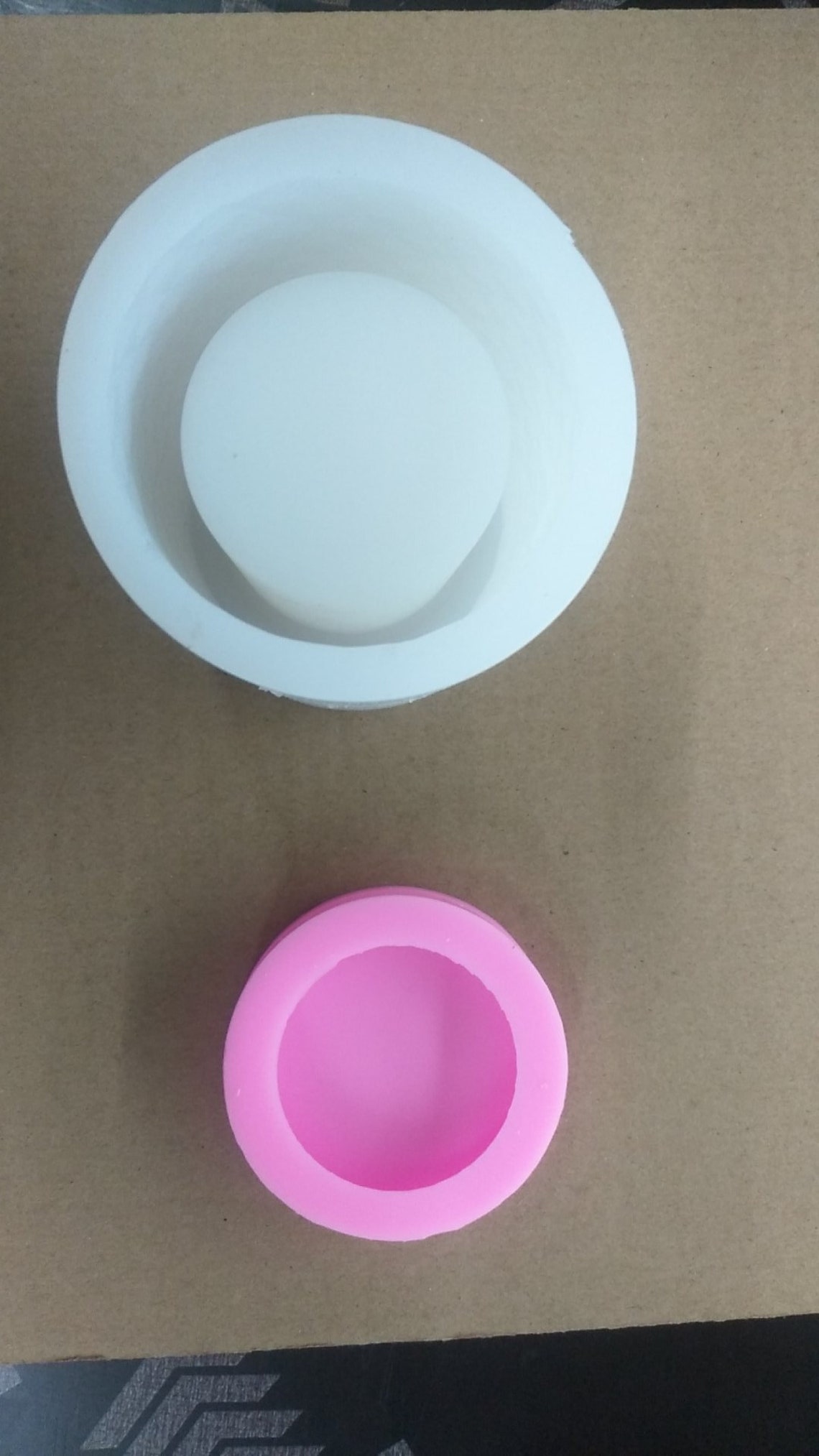 Silicone Candle Vessel Molds Concrete Candle Cup Molds Wax Etsy