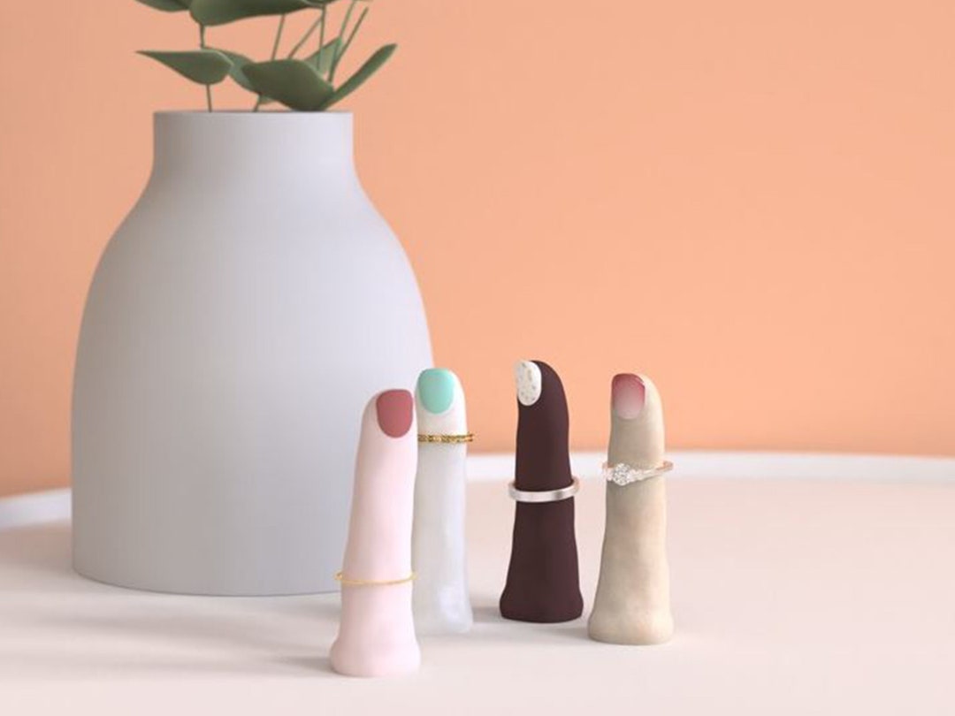 Halloween Fingers Concrete Finger Mold for Ring Holder Base Etsy