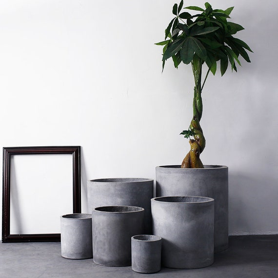 Large Silicone Flower Pot Mold: DIY Concrete Planter, Clay Cement Pot &  Tray - Etsy Finland