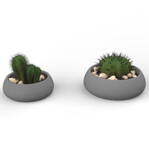 Grand bol en béton, moule en ciment, moules de jardinière, moules pour pots de fleurs en silicone, grand bol en béton, moules pour pots d'art en béton