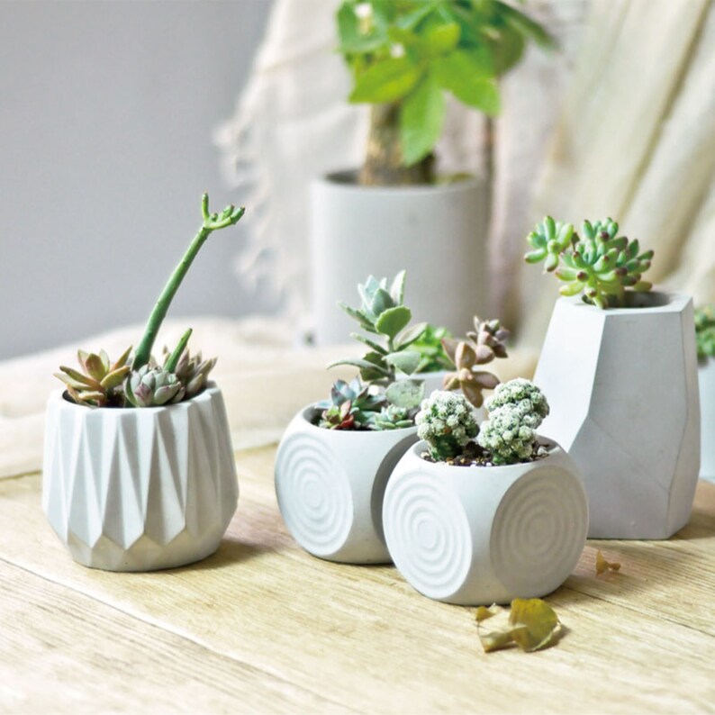 silicone molds for concrete flower pot diy cement planters concrete plant pot molds concrete molds Diy Succulent Pot