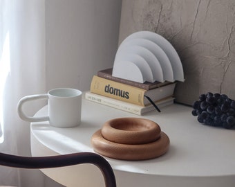 Concrete Round Coaster Tray Molds Storage Coaster Molds Pen Holder Molds Cement comport molds