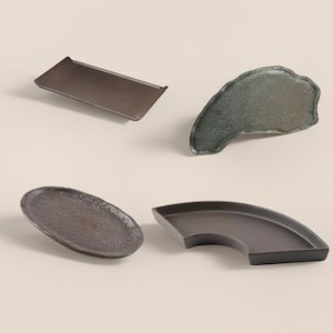 Silicone Bonsai Pot Mold: Concrete Planter Tray, DIY Cement Plate