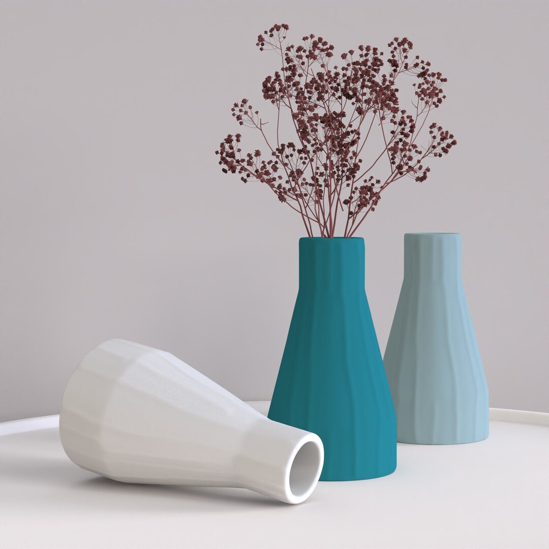 New Geometry Flower Holder Vase Mold Concrete Cement Home Decor Pot