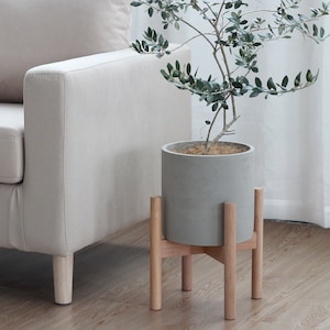 Moule pour pot en béton expédié depuis les États-Unis Expédition rapide Pot de fleur de jardin Moule en béton pour jardinière en ciment Moule rond pour pot de fleurs