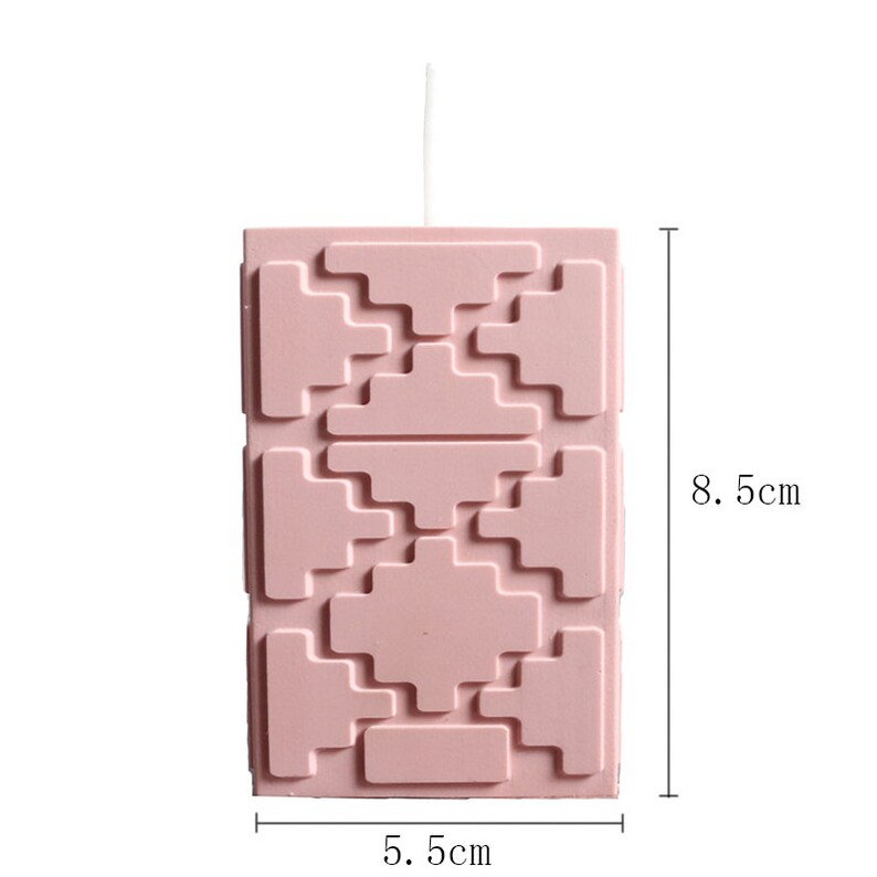 Silicone Concrete Candle Molds Wax Candle Molds Silicone Etsy