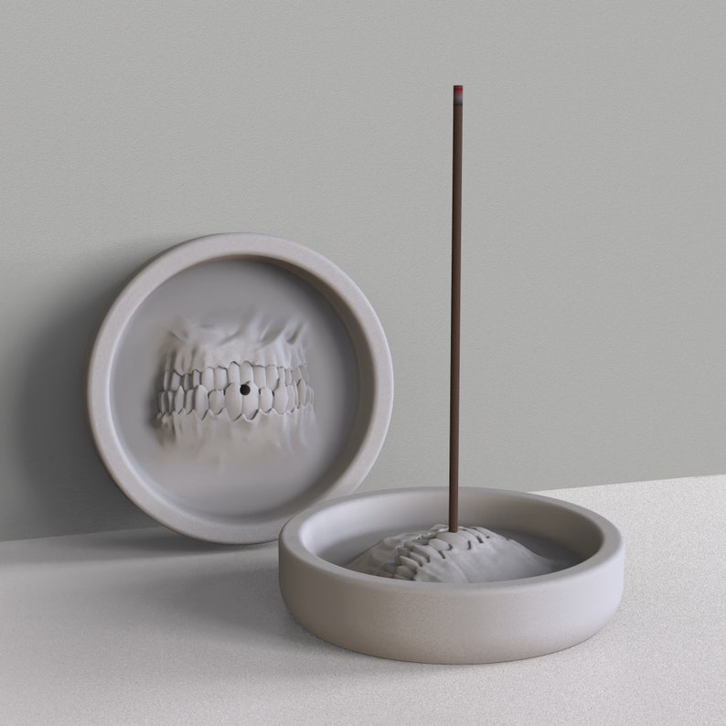 Creative Incense Holder Mold Cement Clay Silicone Incense Etsy