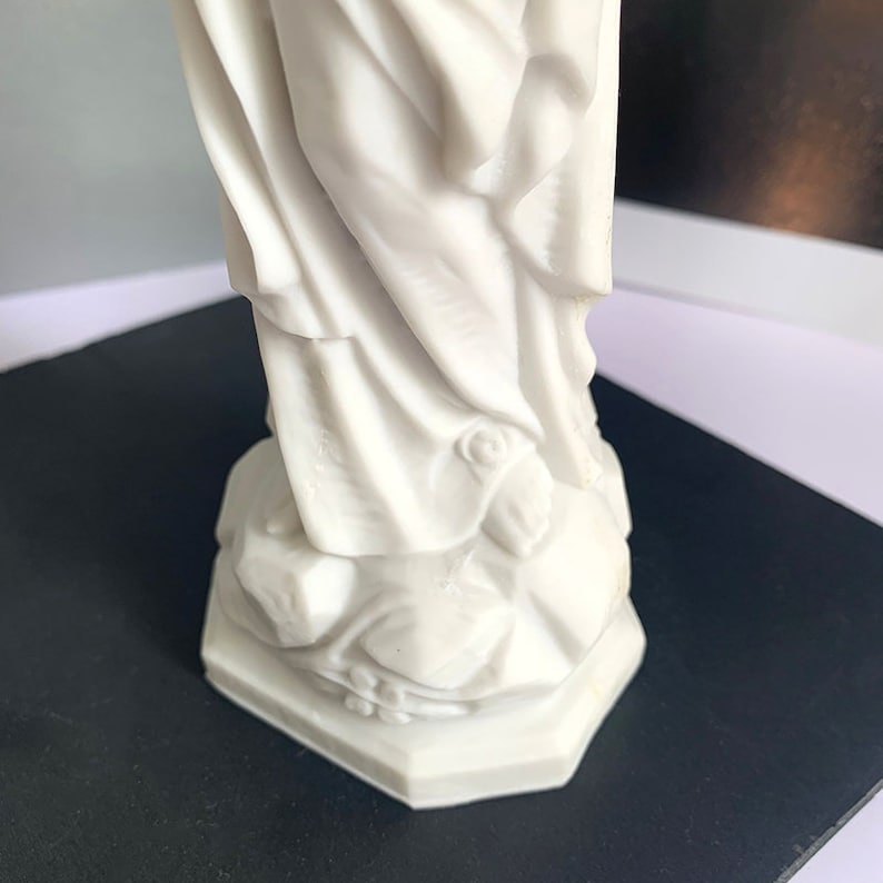 Virgin mary Silicone Candle Molds Concrete Statue Molds Etsy