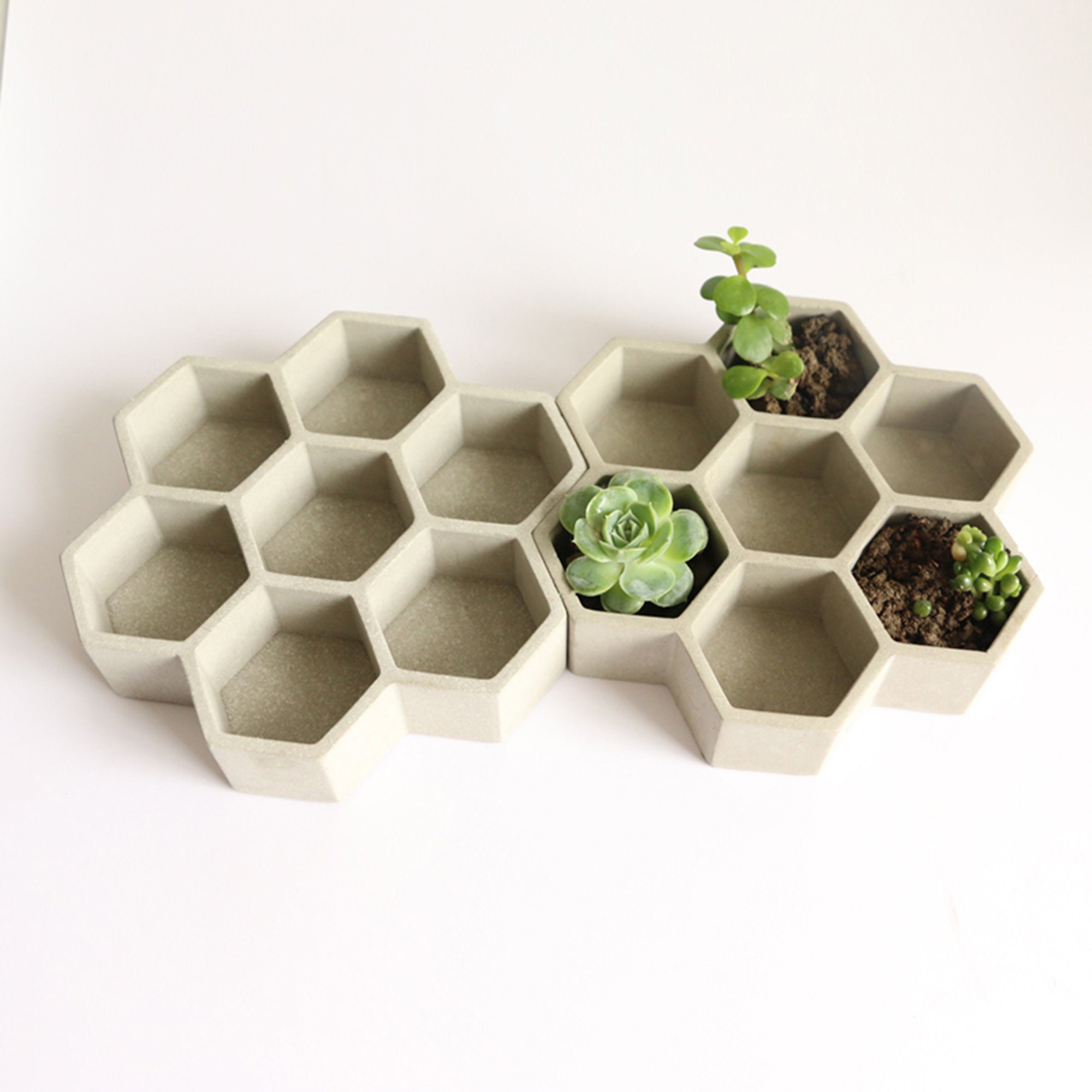 Flower Pot Molds Concrete Storage Box Molds 7 Etsy