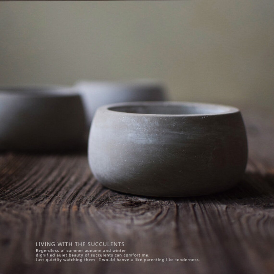 Bowl Design Silicone Planter Molds Concrete Garden Pot Molds Etsy