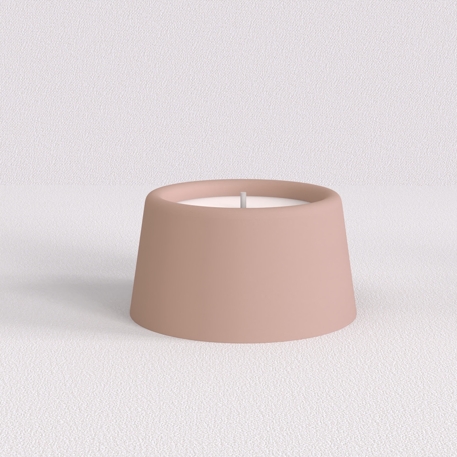 Round Candle Wax Holder Tray Mold Mini Flower Pot Concrete Etsy