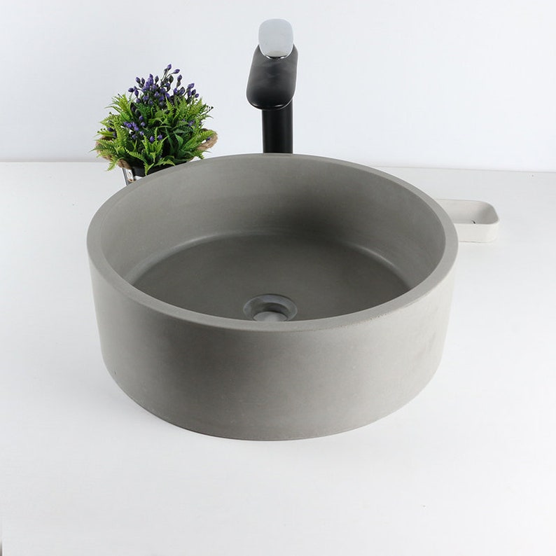 Round Wash basin mold Concrete sink molds Cement crafts molds Etsy